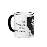 Barack Obama Black & White Profile Cup mugs
