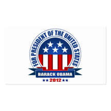 Barack Obama Business Card Template