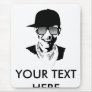 Barack Obama Cap Bandana Glasses Mouse Mat