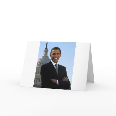 Barack Obama Cards by senicaco