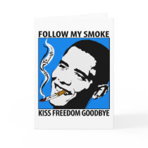 Barack Obama Card / Greeting Card
