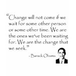 Barack Obama - CHANGE merchandise t-shirts