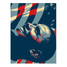 Barack Obama CHANGE post card