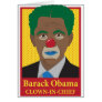 Barack Obama Clown Cards