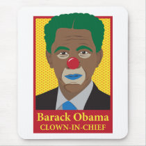 Barack Obama Clown Mousepad