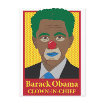Barack Obama Clown Post Cards