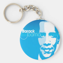 Barack Obama Cool Custom Art Remix Keychain