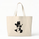 Barack Obama cowboy glasses Tote Bags