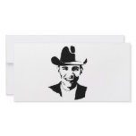 Barack Obama cowboy hat photo cards