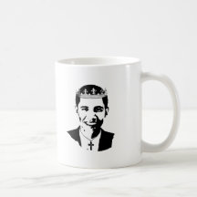 Barack Obama Crown and Cross Mug