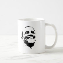 Barack Obama Face Coffee Mug