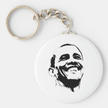 Barack Obama Face Key Chain