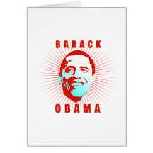 Barack Obama Face T-shirt Cards