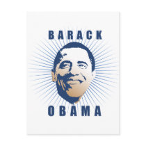 Barack Obama Face T-shirt Postcards