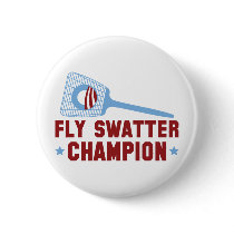 Barack Obama: Fly Swatter Champion Pins