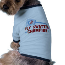 Barack Obama: Fly Swatter Champion Pet Tee