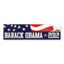 Barack Obama for President  in 2012 Bumper Sticker