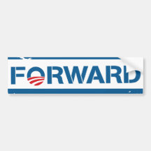 Barack Obama Forward 2012 Bumper Sticker