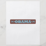 Barack Obama Gifts Personalized Flyer