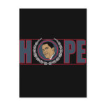 Barack Obama Hope Postcard