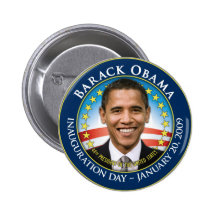 Barack Obama Inaugural Button