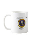BARACK OBAMA INAUGURATION DAY MUG