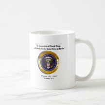 BARACK OBAMA INAUGURATION DAY MUG