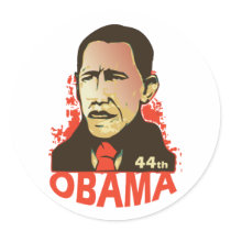 Barack Obama - inauguration Stickers