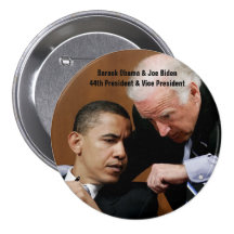 Barack Obama & Joe Biden Buttons