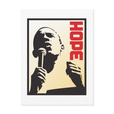 Barack Obama - Leadership Postcards by spacedust