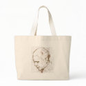 Barack Obama Line Drawing bags
