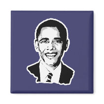 Barack Obama Refrigerator Magnet