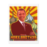 Barack Obama: Marx Brother Postcard