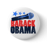 Barack Obama Mic buttons