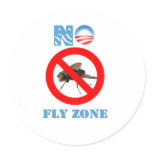 Barack Obama No Fly Zone stickers
