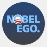 Barack Obama: Nobel Ego Sticker