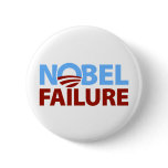 Barack Obama: Nobel Failure Buttons