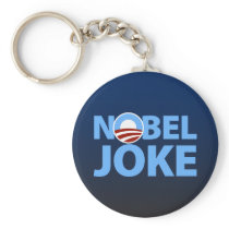Barack Obama: Nobel Joke Key Chain