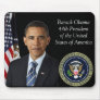 Barack Obama Official Photo 44th Pres Gold Seal Mousepads