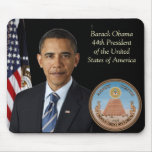 Barack Obama, Official Photo 44th US President mousepads