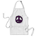 BARACK OBAMA PEACE SIGN APRON