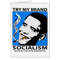 Barack Obama Politics Satire Card cards