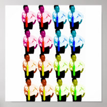 BARACK OBAMA POP ART POSTER