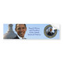 Barack Obama Portrait Bumper Sticker