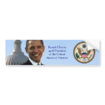 Barack Obama Portrait Bumper Sticker bumper stickers