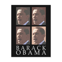 Barack Obama Portrait Postcard