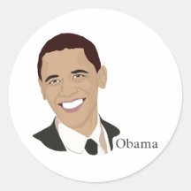 Barack Obama President Sticker
