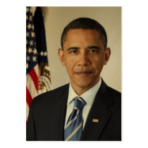 Barack Obama Presidential PORTRAIT US-Great Seal Business Card Templates