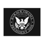 Barack Obama Presidential Seal 2008 Postcard