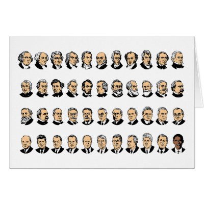 Barack Obama - Presidents Of The United States Greeting Cards by ObamaCentral